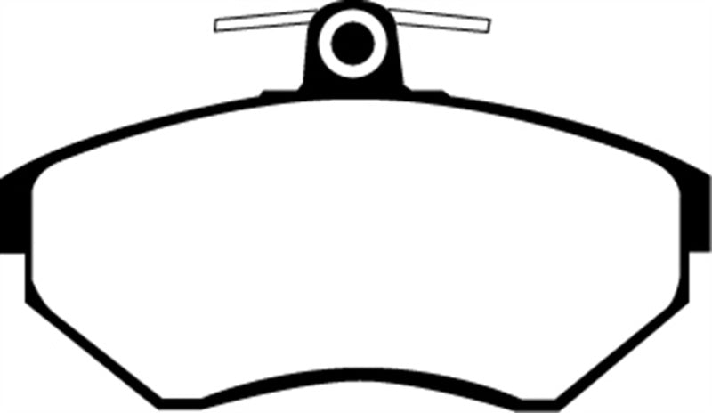 EBC 97-02 Volkswagen Cabriolet 2.0 Yellowstuff Front Brake Pads EBC 97-02 Volkswagen Cabriolet 2.0 Yellowstuff Front Brake Pads