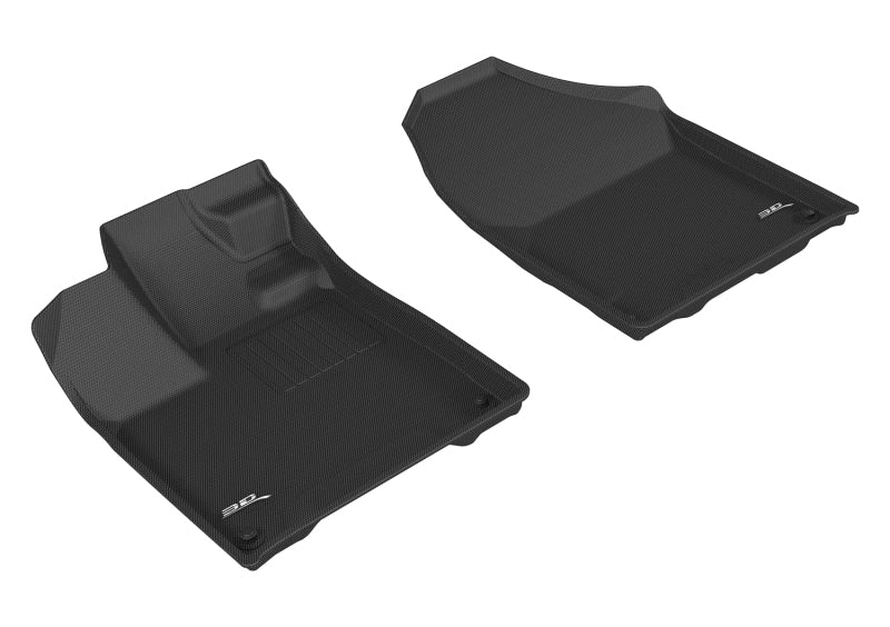 3D MAXpider 2017-2020 Honda Ridgeline Kagu 1st Row Floormat - Black 3D MAXpider 2017-2020 Honda Ridgeline Kagu 1st Row Floormat - Black