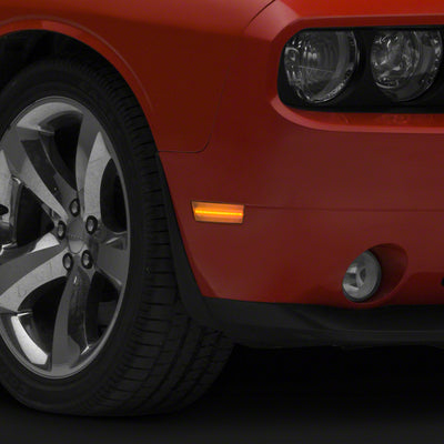 Raxiom 08-14 Dodge Challenger Axial Series LED Side Marker Lights- Clear