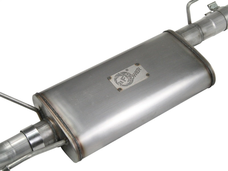 aFe MACH Force XP 2.5in Cat-Back SS Exhaust Syst w/Polished Tip Toyota Tacoma 13-14 4.0L aFe MACH Force XP 2.5in Cat-Back SS Exhaust Syst w/Polished Tip Toyota Tacoma 13-14 4.0L