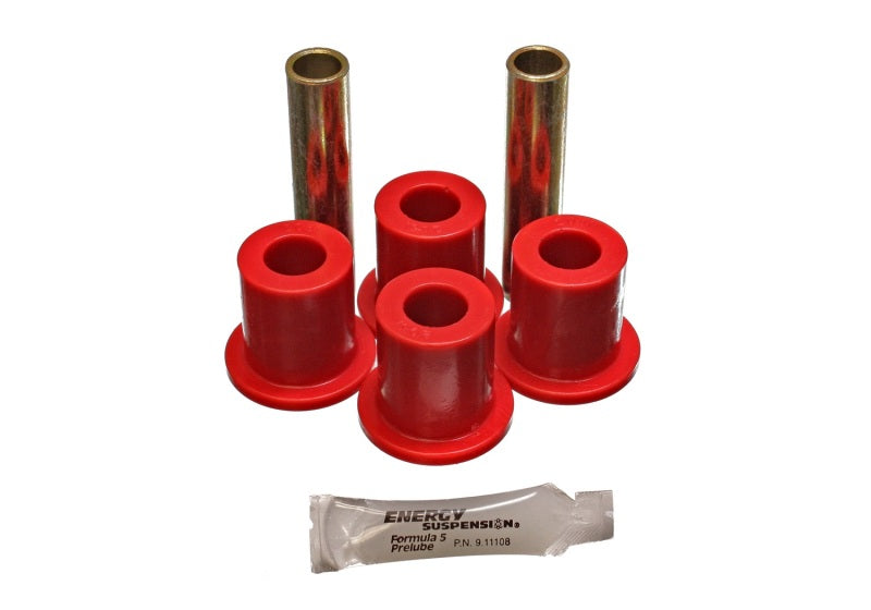 Energy Suspension Rr Spring Frame Shackle Kit - Red Energy Suspension Rr Spring Frame Shackle Kit - Red