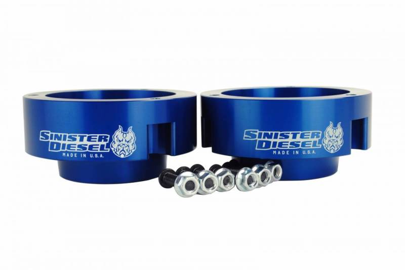 Sinister Diesel 94-09 Dodge 2500/3500 Blue (4wd Only) Leveling Kit Sinister Diesel 94-09 Dodge 2500/3500 Blue (4wd Only) Leveling Kit