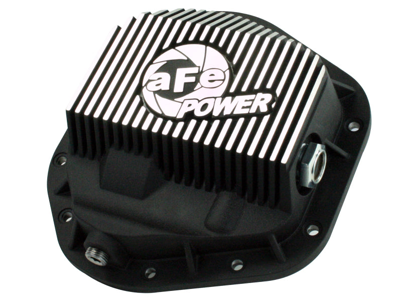 aFe Power Front Differential Cover 5/94-12 Ford Diesel Trucks V8 7.3/6.0/6.4/6.7L (td) Machined Fins aFe Power Front Differential Cover 5/94-12 Ford Diesel Trucks V8 7.3/6.0/6.4/6.7L (td) Machined Fins