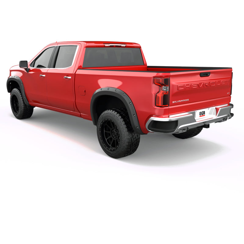 EGR 19-22 Chevrolet Silverado 1500 Baseline Bolt Style Fender Flares (Set of 4) EGR 19-22 Chevrolet Silverado 1500 Baseline Bolt Style Fender Flares (Set of 4)