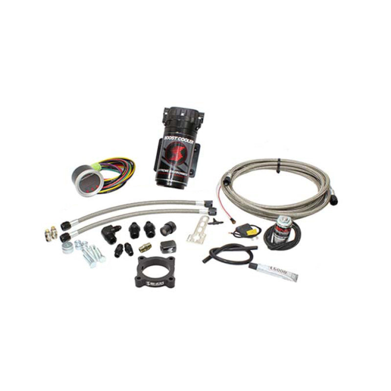Snow Performance 13-18 Ford Focus ST Stg 2 Boost Cooler Water Inj Kit (SS Braided Line/4AN) w/o Tank Snow Performance 13-18 Ford Focus ST Stg 2 Boost Cooler Water Inj Kit (SS Braided Line/4AN) w/o Tank