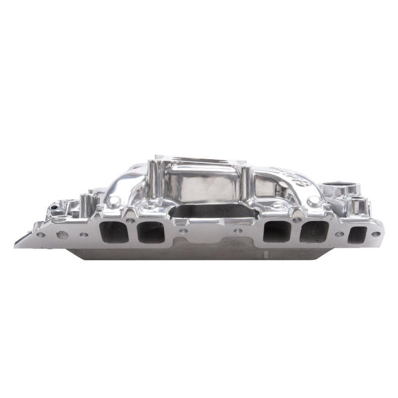 Edelbrock Polished B/B Chev Rect Port RPM Air-Gap Manifold Edelbrock Polished B/B Chev Rect Port RPM Air-Gap Manifold