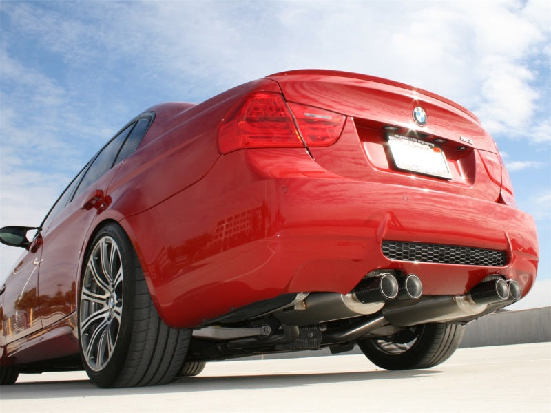 aFe MACHForce XP Exhaust Cat-Back 2.5in Dia Carbon Fiber Tips SS-304 07-13 BMW M3 (E92/93) V8 4.0L aFe MACHForce XP Exhaust Cat-Back 2.5in Dia Carbon Fiber Tips SS-304 07-13 BMW M3 (E92/93) V8 4.0L