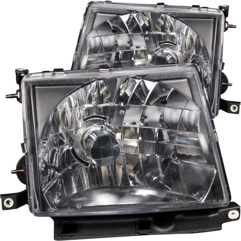 ANZO 1997-2000 Toyota Tacoma Crystal Headlights Black ANZO 1997-2000 Toyota Tacoma Crystal Headlights Black