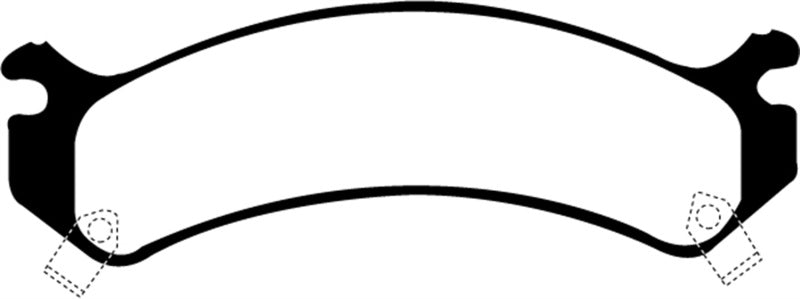 EBC 01-05 Cadillac Deville 4.6 HD Greenstuff Front Brake Pads EBC 01-05 Cadillac Deville 4.6 HD Greenstuff Front Brake Pads