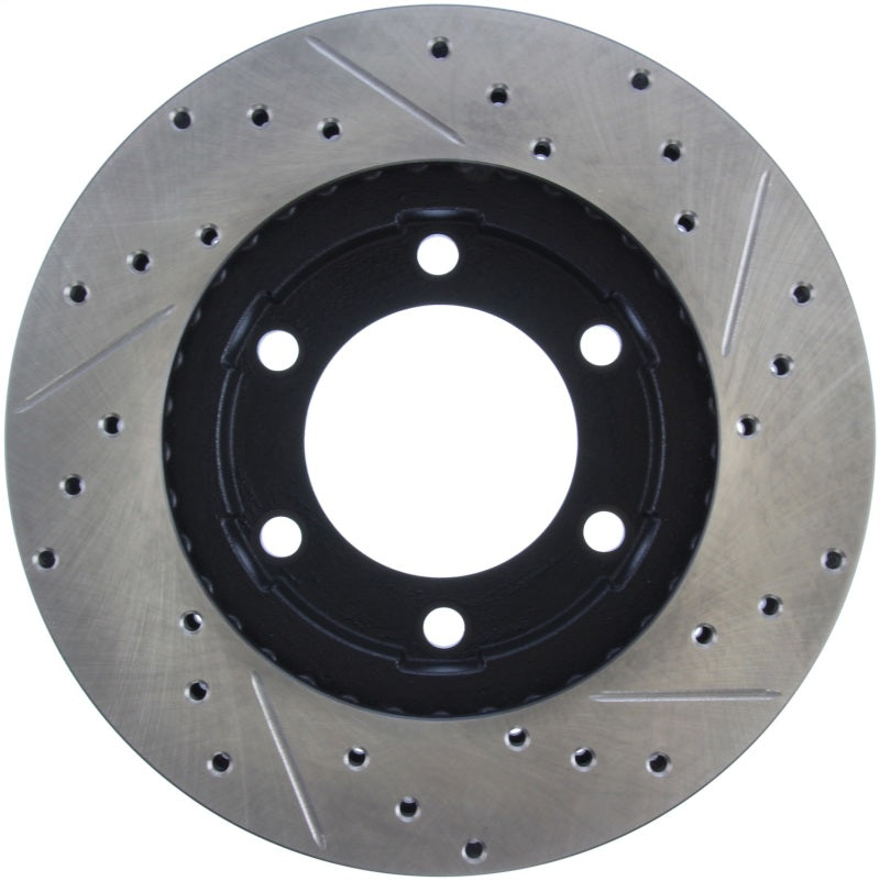 StopTech Slotted & Drilled Sport Brake Rotor StopTech Slotted & Drilled Sport Brake Rotor