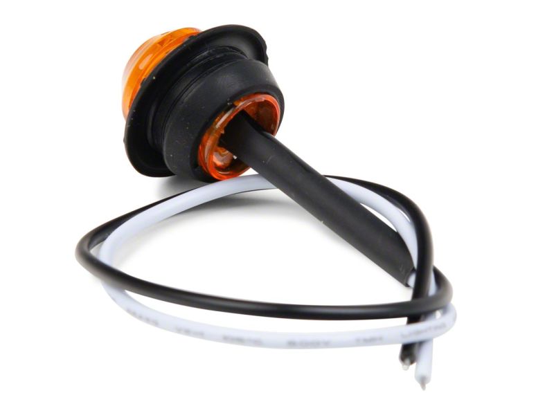 Raxiom Axial Series 3/4-In LED Marker Light- Amber Lens Raxiom Axial Series 3/4-In LED Marker Light- Amber Lens