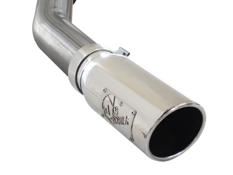aFe MACHForce XP SS Exhaust 3in Cat-Back w/4.5in Polished Tip 11-14 Ford F150 Ecoboost V6 3.5Ltt aFe MACHForce XP SS Exhaust 3in Cat-Back w/4.5in Polished Tip 11-14 Ford F150 Ecoboost V6 3.5Ltt