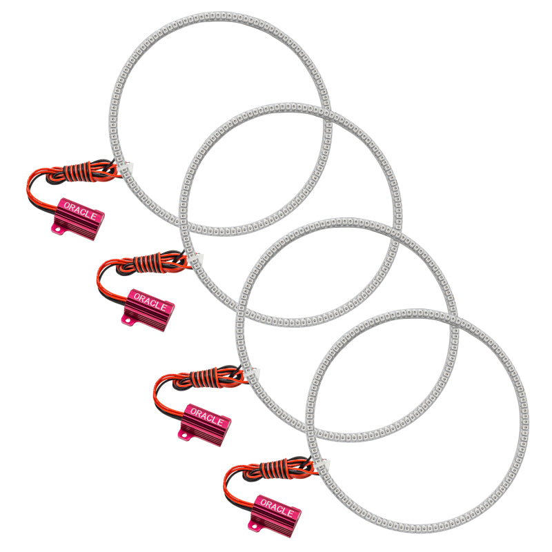 Oracle Arctic Cat F7 03-08 LED Halo Kit - White Oracle Arctic Cat F7 03-08 LED Halo Kit - White