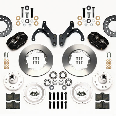 Wilwood Forged Dynalite Front Kit 11.00in 69-70 Impala Drum/Disc 69-82 Vette