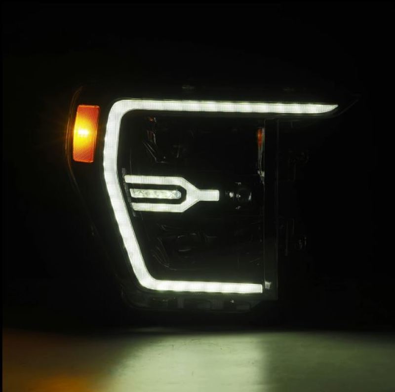 AlphaRex 21-22 Ford F150 Luxx-Series Projector Headlights Alpha-Black w/Activ Light/Seq Signal AlphaRex 21-22 Ford F150 Luxx-Series Projector Headlights Alpha-Black w/Activ Light/Seq Signal