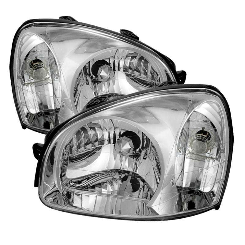 xTune Hyundai Santa Fe 2003-2006 Crystal Headlights Chrome HD-JH-HYSA03-C xTune Hyundai Santa Fe 2003-2006 Crystal Headlights Chrome HD-JH-HYSA03-C