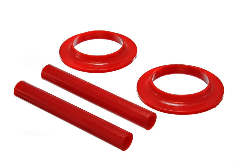 Energy Suspension Gm Spring Isolator Set - Red Energy Suspension Gm Spring Isolator Set - Red