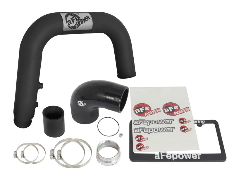 aFe BladeRunner 2.5in Black IC Tube Hot Side w/ Coupling & Clamp Kit 2016 GM Colorado/Canyon 2.8L aFe BladeRunner 2.5in Black IC Tube Hot Side w/ Coupling & Clamp Kit 2016 GM Colorado/Canyon 2.8L