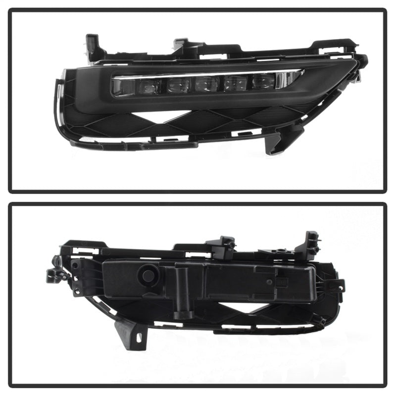 Spyder Honda Accord Coupe 2016-2017 OEM LED Fog Lights W/Switch- Clear FL-HA2016-2D-LED-C Spyder Honda Accord Coupe 2016-2017 OEM LED Fog Lights W/Switch- Clear FL-HA2016-2D-LED-C