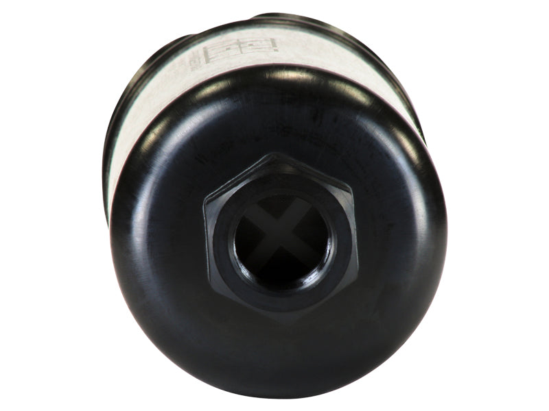 AEM 400LPH High Pressure Inline Fuel Pump - M18x1.5 Female Inlet to M12x1.5 Male Outlet AEM 400LPH High Pressure Inline Fuel Pump - M18x1.5 Female Inlet to M12x1.5 Male Outlet