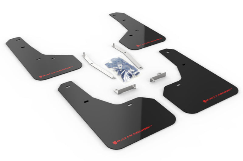 Rally Armor 19-21 Subaru Forester Black UR Mud Flap w/ Red Logo Rally Armor 19-21 Subaru Forester Black UR Mud Flap w/ Red Logo