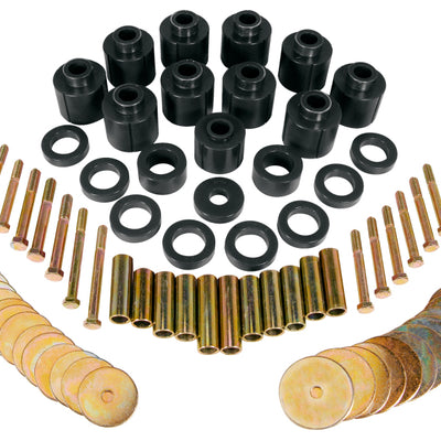 Prothane 80-86 Jeep CJ5/7 Body Mount - Black