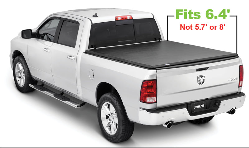 Tonno Pro 02-19 Dodge RAM 1500 6.4ft Fleetside Hard Fold Tonneau Cover Tonno Pro 02-19 Dodge RAM 1500 6.4ft Fleetside Hard Fold Tonneau Cover