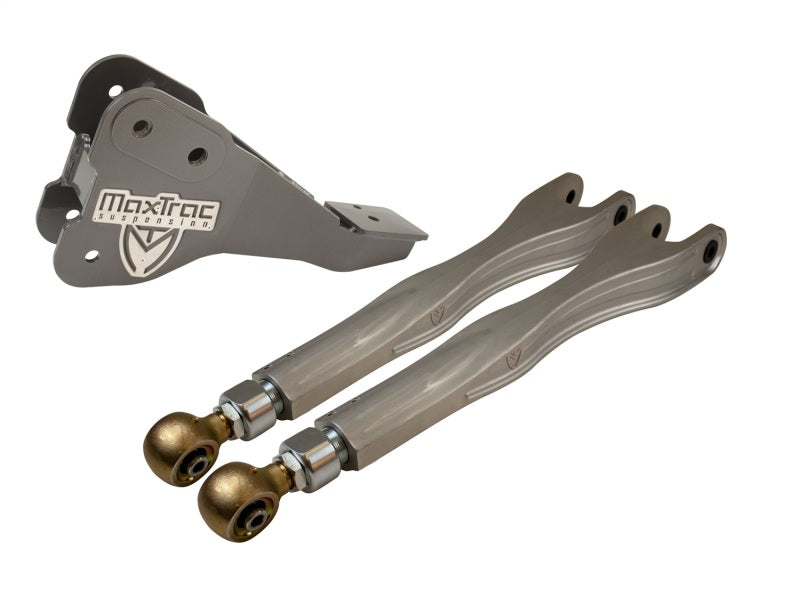 MaxTrac 17-19 Ford F-250/350 4WD Dually 4in & 6in Lift Kit - Front Driver 4-Link Arms/Brackets MaxTrac 17-19 Ford F-250/350 4WD Dually 4in & 6in Lift Kit - Front Driver 4-Link Arms/Brackets