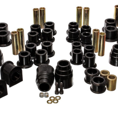 Energy Suspension 00-04 Ford Excursion 4WD Black Hyper-flex Master Bushing Set