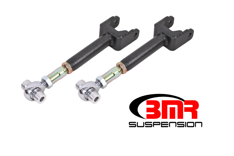 BMR 64-67 A-Body Upper Control Arms On-Car Adj. Rod Ends - Black Hammertone BMR 64-67 A-Body Upper Control Arms On-Car Adj. Rod Ends - Black Hammertone