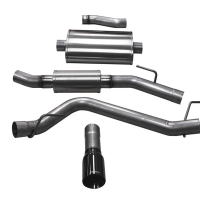 Corsa 2020-2025 Jeep Gladiator JT 3.0in Cat-Back Single Touring Side Exit w/ 4.0in Black Tip