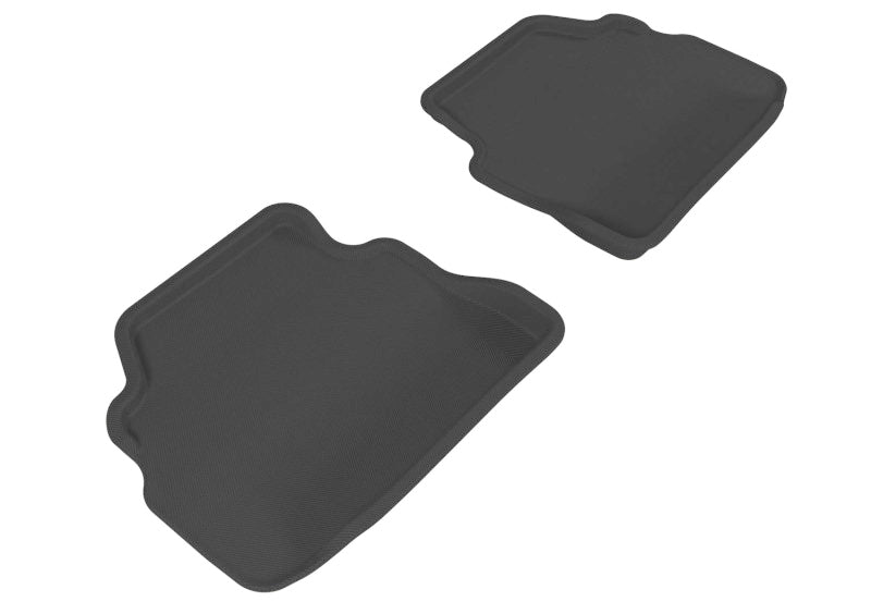3D MAXpider 2007-2013 BMW 3 Series E92 Kagu 2nd Row Floormats - Black 3D MAXpider 2007-2013 BMW 3 Series E92 Kagu 2nd Row Floormats - Black