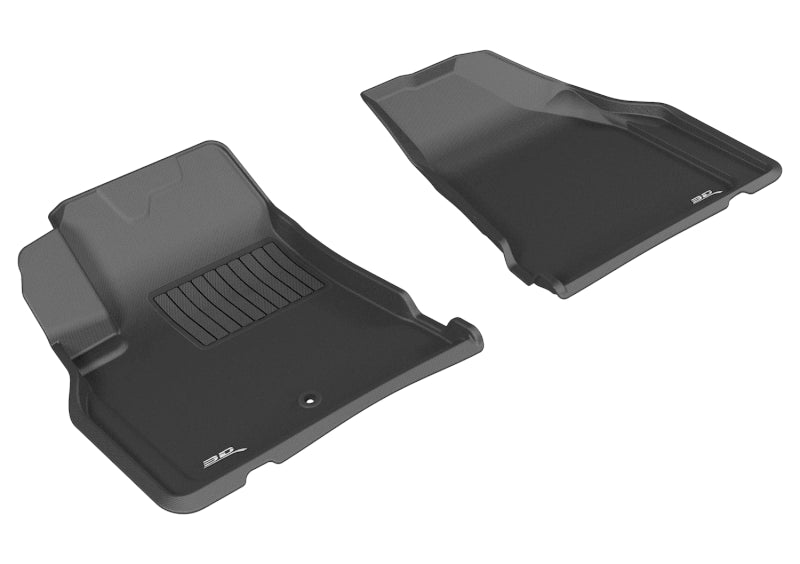 3D MAXpider 2008-2017 Buick/Chevrolet/GMC Enclave/Traverse/Acadia Kagu 1st Row Floormat - Black 3D MAXpider 2008-2017 Buick/Chevrolet/GMC Enclave/Traverse/Acadia Kagu 1st Row Floormat - Black