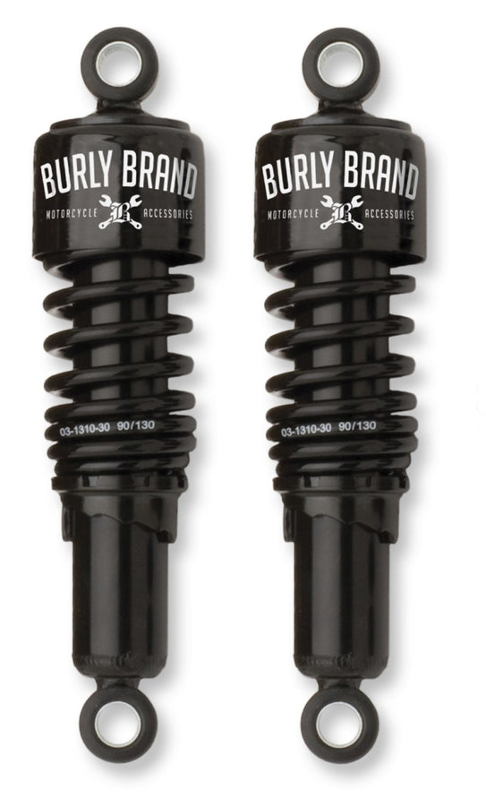 Burly Brand Dyna Shocks 10.5in - Black Burly Brand Dyna Shocks 10.5in - Black