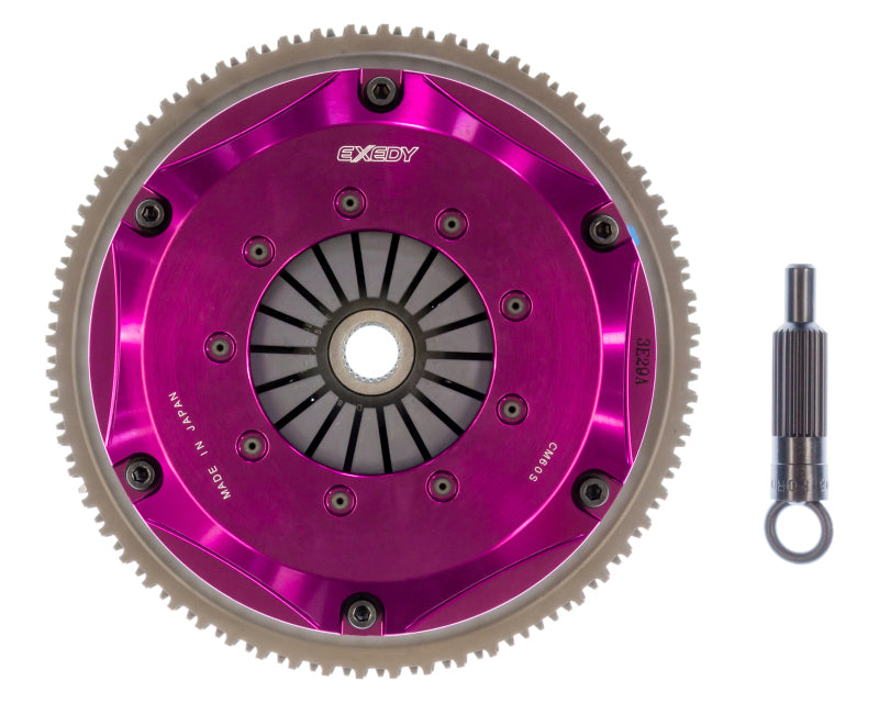 Exedy 2010-2012 Hyundai Genesis Coupe L4 Hyper Twin Cerametallic Clutch Sprung Center Disc Exedy 2010-2012 Hyundai Genesis Coupe L4 Hyper Twin Cerametallic Clutch Sprung Center Disc