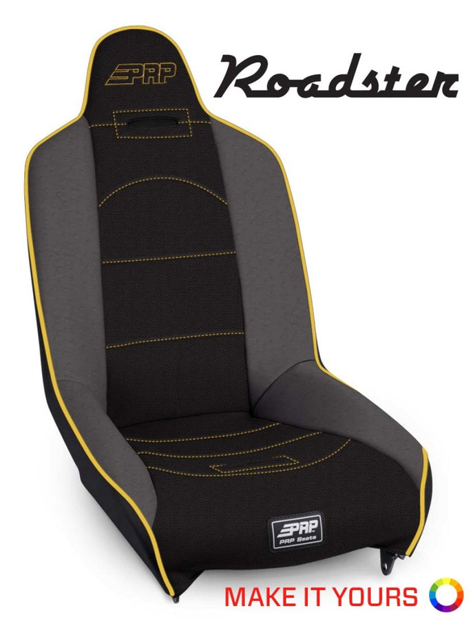 PRP Roadster High Back 2In. Extra Tall Suspension Seat PRP Roadster High Back 2In. Extra Tall Suspension Seat