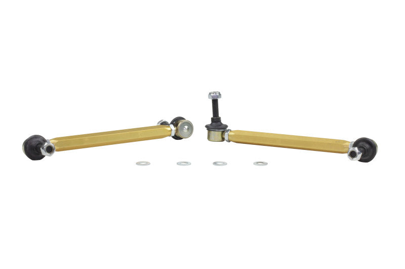Whiteline 02-06 Mini Cooper S Front Swaybar link kit-Adjustable ball end links Whiteline 02-06 Mini Cooper S Front Swaybar link kit-Adjustable ball end links