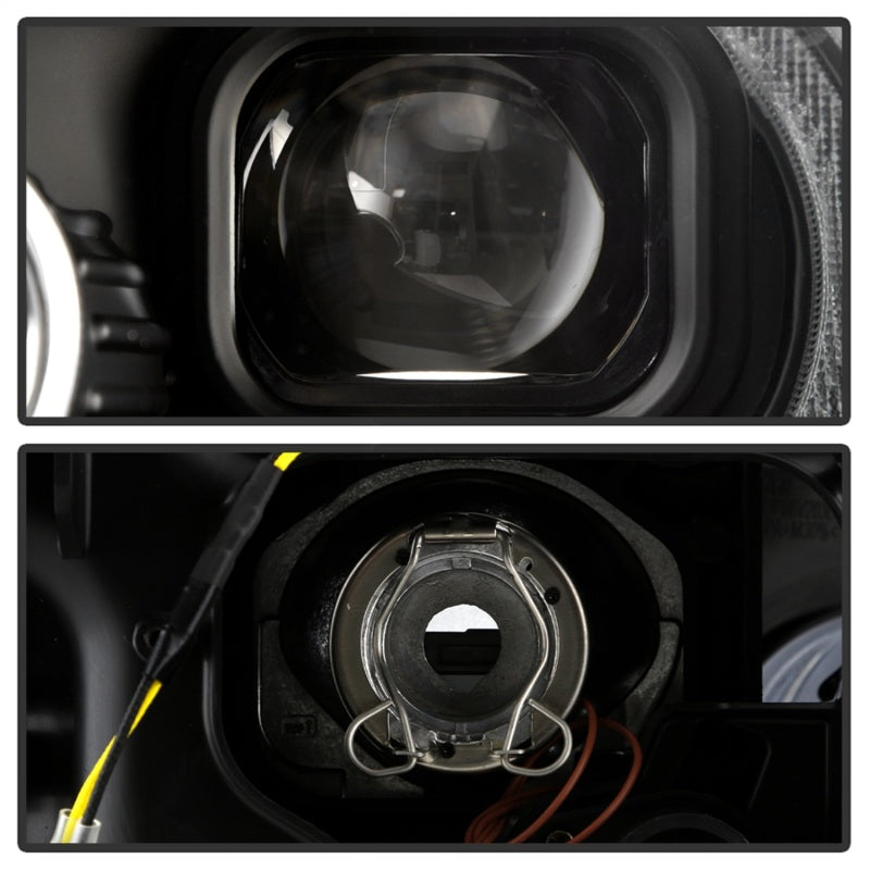 Spyder Mini Cooper 07-12 V2 Halogen Model Only Projector Headlights - Black PRO-YD-MC07V2SI-SBLB-BK Spyder Mini Cooper 07-12 V2 Halogen Model Only Projector Headlights - Black PRO-YD-MC07V2SI-SBLB-BK