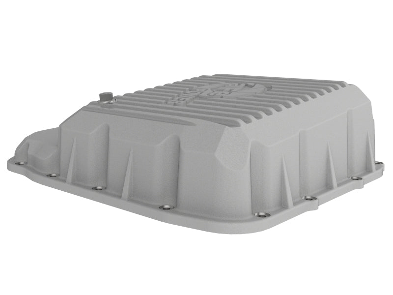 aFe Transmission Pan Raw w/ Machined Fins 13-19 Dodge Diesel Trucks L6-6.7L (td) aFe Transmission Pan Raw w/ Machined Fins 13-19 Dodge Diesel Trucks L6-6.7L (td)