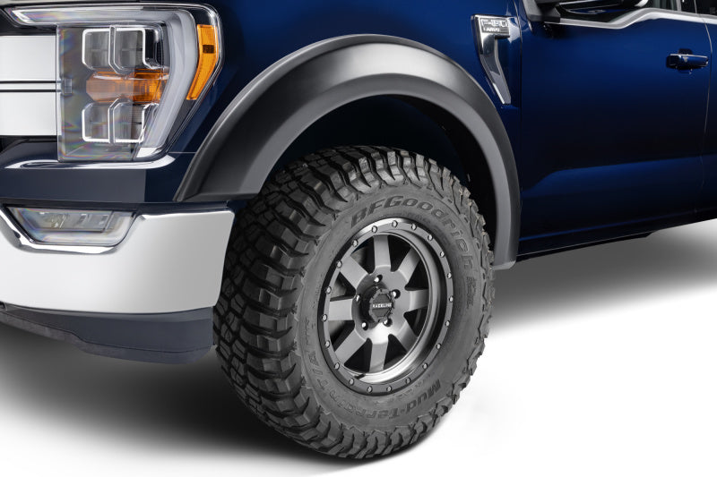 Bushwacker 21-22 Ford F-150 Extend-A-Fender Style Flares 2pc Front Bushwacker 21-22 Ford F-150 Extend-A-Fender Style Flares 2pc Front