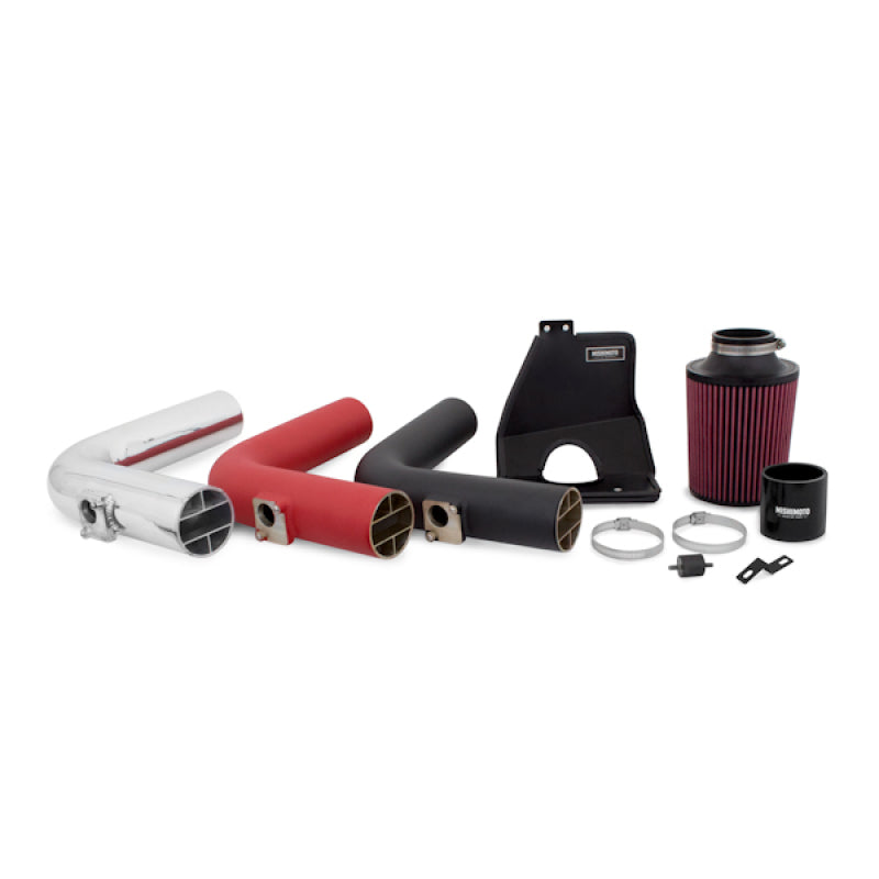 Mishimoto 08+ Subaru WRX/STi Performance Cold Air Intake Kit - Wrinkle Red Mishimoto 08+ Subaru WRX/STi Performance Cold Air Intake Kit - Wrinkle Red