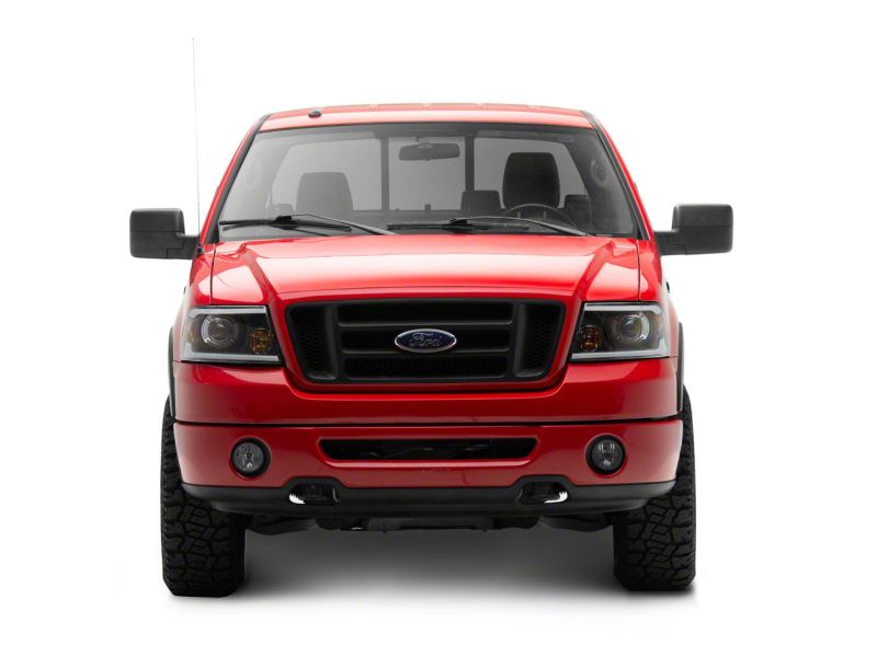 Raxiom 04-08 Ford F-150 Axial Series Projector Headlights w/ SEQL LED Bar- Blk Housing (Clear Lens) Raxiom 04-08 Ford F-150 Axial Series Projector Headlights w/ SEQL LED Bar- Blk Housing (Clear Lens)