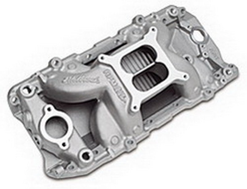 Edelbrock Polished B/B Chevy O-Port RPM Air-Gap Manifold Edelbrock Polished B/B Chevy O-Port RPM Air-Gap Manifold