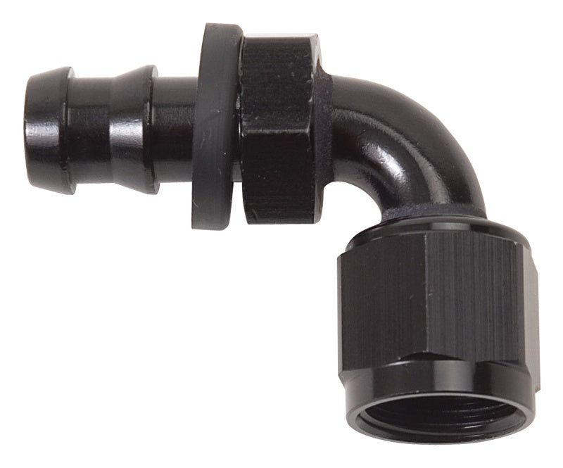 Russell Performance -8 AN Twist-Lok 90 Degree Hose End (Black) Russell Performance -8 AN Twist-Lok 90 Degree Hose End (Black)