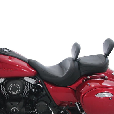 Mustang 11-19 Kawasaki Vulcan 1700, Vaquero Passenger Backrest - Black