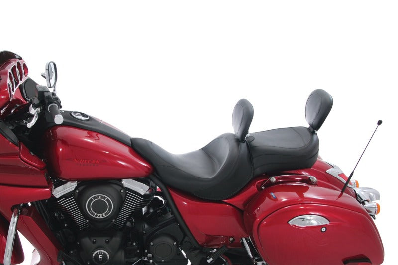Mustang 11-19 Kawasaki Vulcan 1700, Vaquero Passenger Backrest - Black Mustang 11-19 Kawasaki Vulcan 1700, Vaquero Passenger Backrest - Black
