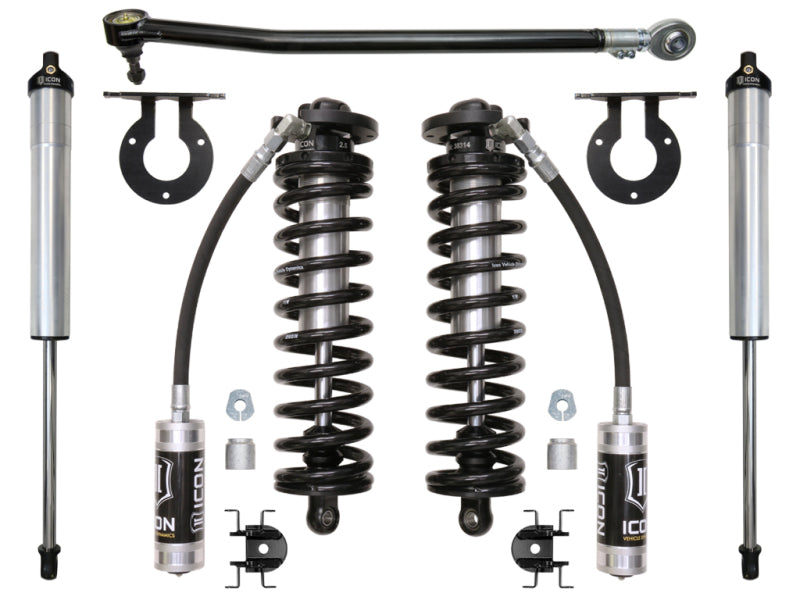ICON 2017+ Ford F-250/F-350 2.5-3in Stage 2 Coilover Conversion System ICON 2017+ Ford F-250/F-350 2.5-3in Stage 2 Coilover Conversion System