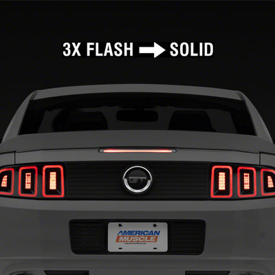 Raxiom 10-14 Ford Mustang Formula LED Third Brake Light- Light Smoked