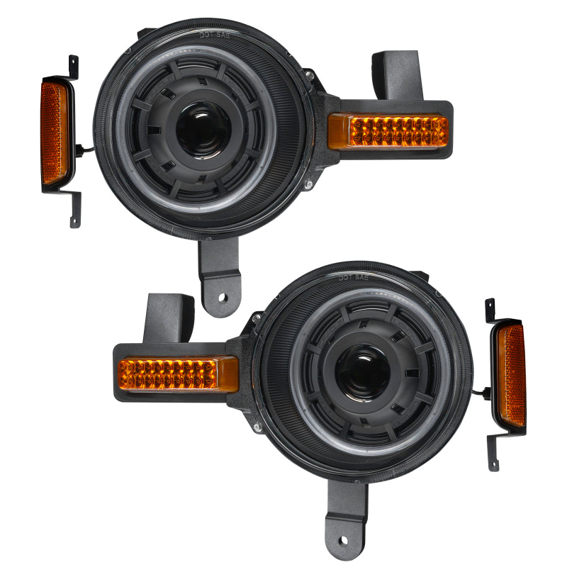 Oracle 2021+ Ford Bronco Oculus BI-LED Projector Headlights SEE WARRANTY Oracle 2021+ Ford Bronco Oculus BI-LED Projector Headlights SEE WARRANTY