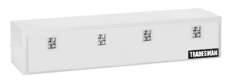 Tradesman Steel Top Mount Truck Tool Box (90in.) - White Tradesman Steel Top Mount Truck Tool Box (90in.) - White